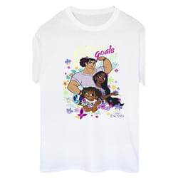 Disney - T-shirt ENCANTO SISTER GOALS - Femme (Blanc)