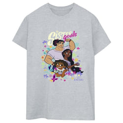 Disney - T-shirt ENCANTO SISTER GOALS - Femme (Gris chiné)