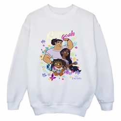 Disney - Sweat ENCANTO SISTER GOALS - Garçon (Blanc)