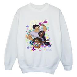 Disney - Sweat ENCANTO SISTER GOALS - Garçon (Blanc)