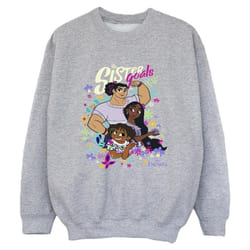 Disney - Sweat ENCANTO SISTER GOALS - Garçon (Gris chiné)