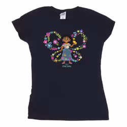 Disney - T-shirt ENCANTO - Femme (Bleu marine)