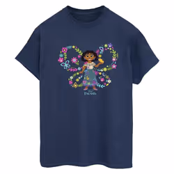 Disney - T-shirt ENCANTO - Femme (Bleu marine)