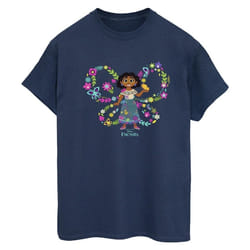 Disney - T-shirt ENCANTO - Femme (Bleu marine)