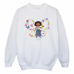 Disney - Sweat ENCANTO - Fille (Blanc)