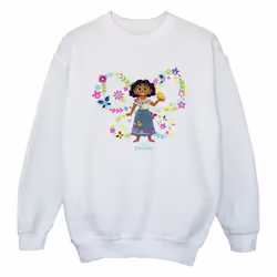Disney - Sweat ENCANTO - Fille (Blanc)