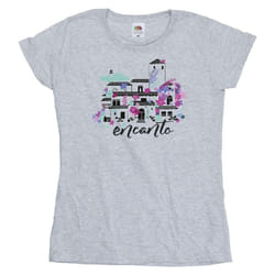 Disney - T-shirt ENCANTO CASITA - Femme (Gris chiné)