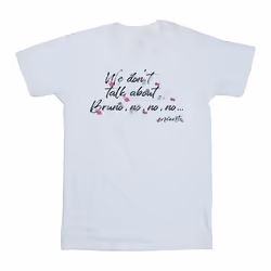 Disney - T-shirt ENCANTO WE DONT TALK ABOUT BRUNO NO NO - Homme (Blanc)