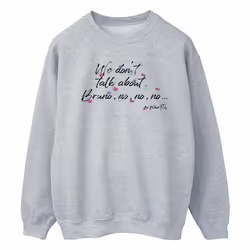 Disney - Sweat ENCANTO WE DONT TALK ABOUT BRUNO NO NO - Homme (Gris chiné)