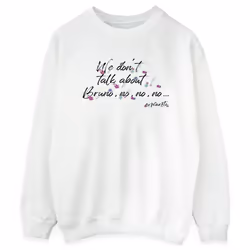 Disney - Sweat ENCANTO WE DONT TALK ABOUT BRUNO NO NO - Femme (Blanc)