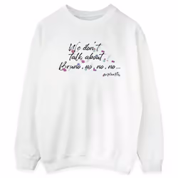 Disney - Sweat ENCANTO WE DONT TALK ABOUT BRUNO NO NO - Femme (Blanc)