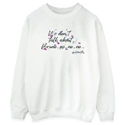 Disney - Sweat ENCANTO WE DONT TALK ABOUT BRUNO NO NO - Femme (Blanc)