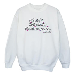 Disney - Sweat ENCANTO WE DONT TALK ABOUT BRUNO NO NO - Fille (Blanc)