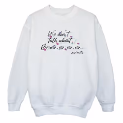 Disney - Sweat ENCANTO WE DONT TALK ABOUT BRUNO NO NO - Fille (Blanc)