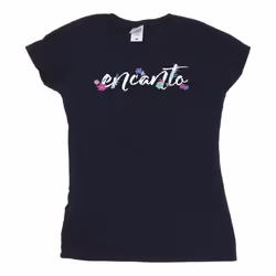 Disney - T-shirt ENCANTO - Femme (Bleu marine)