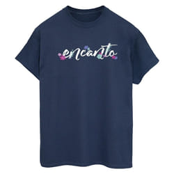 Disney - T-shirt ENCANTO - Femme (Bleu marine)