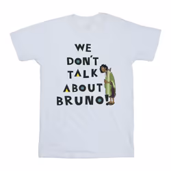 Disney - T-shirt ENCANTO WE DONT TALK ABOUT BRUNO - Homme (Blanc)