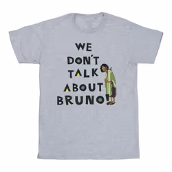 Disney - T-shirt ENCANTO WE DONT TALK ABOUT BRUNO - Homme (Gris chiné)