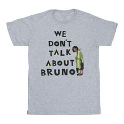 Disney - T-shirt ENCANTO WE DONT TALK ABOUT BRUNO - Homme (Gris chiné)