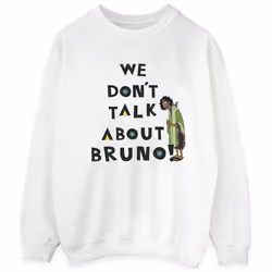 Disney - Sweat ENCANTO WE DONT TALK ABOUT BRUNO - Homme (Blanc)