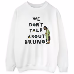 Disney - Sweat ENCANTO WE DONT TALK ABOUT BRUNO - Homme (Blanc)
