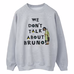 Disney - Sweat ENCANTO WE DONT TALK ABOUT BRUNO - Homme (Gris chiné)