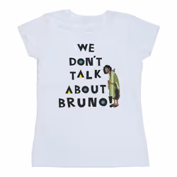 Disney - T-shirt ENCANTO WE DONT TALK ABOUT BRUNO - Femme (Blanc)