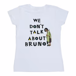 Disney - T-shirt ENCANTO WE DONT TALK ABOUT BRUNO - Femme (Blanc)