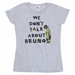 Disney - T-shirt ENCANTO WE DONT TALK ABOUT BRUNO - Femme (Gris chiné)