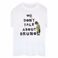 Disney - T-shirt ENCANTO WE DONT TALK ABOUT BRUNO - Femme (Blanc)