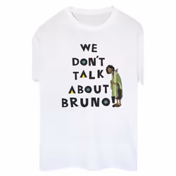 Disney - T-shirt ENCANTO WE DONT TALK ABOUT BRUNO - Femme (Blanc)