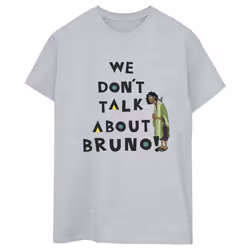 Disney - T-shirt ENCANTO WE DONT TALK ABOUT BRUNO - Femme (Gris chiné)