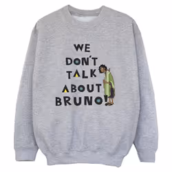Disney - Sweat ENCANTO WE DONT TALK ABOUT BRUNO - Garçon (Gris chiné)
