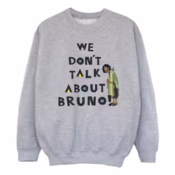 Disney - Sweat ENCANTO WE DONT TALK ABOUT BRUNO - Fille (Gris chiné)