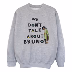 Disney - Sweat ENCANTO WE DONT TALK ABOUT BRUNO - Fille (Gris chiné)