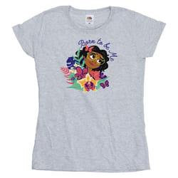 Disney - T-shirt ENCANTO BORN TO BE ME - Femme (Gris chiné)