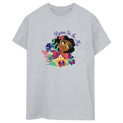 Disney - T-shirt ENCANTO BORN TO BE ME - Femme (Gris chiné)