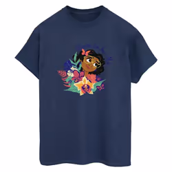 Disney - T-shirt ENCANTO BORN TO BE ME - Femme (Bleu marine)
