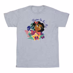 Disney - T-shirt ENCANTO BORN TO BE ME - Fille (Gris chiné)