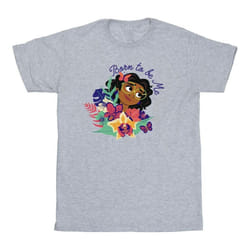 Disney - T-shirt ENCANTO BORN TO BE ME - Fille (Gris chiné)