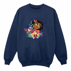 Disney - Sweat ENCANTO BORN TO BE ME - Fille (Bleu marine)