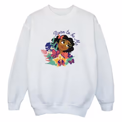 Disney - Sweat ENCANTO BORN TO BE ME - Fille (Blanc)