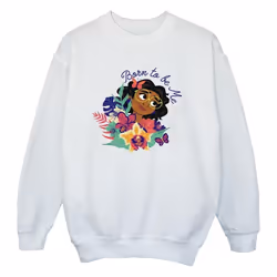 Disney - Sweat ENCANTO BORN TO BE ME - Fille (Blanc)