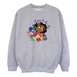 Disney - Sweat ENCANTO BORN TO BE ME - Fille (Gris chiné)