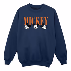 Disney - Sweat - Fille (Bleu marine)