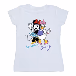Disney - T-shirt - Femme (Blanc)