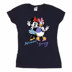 Disney - T-shirt - Femme (Bleu marine)