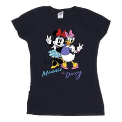 Disney - T-shirt - Femme (Bleu marine)