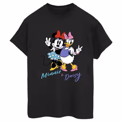 Disney - T-shirt - Femme (Noir)