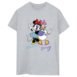 Disney - T-shirt - Femme (Gris chiné)